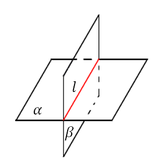 Прямая альфа пересекает плоскость бета