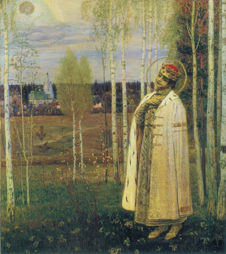 Дмитрий - царевич убиенный, 1899, Нестеров Михаил, Русский музей картины художника ArtRussia