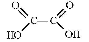 Картинки по запросу щавелевая кислота формула