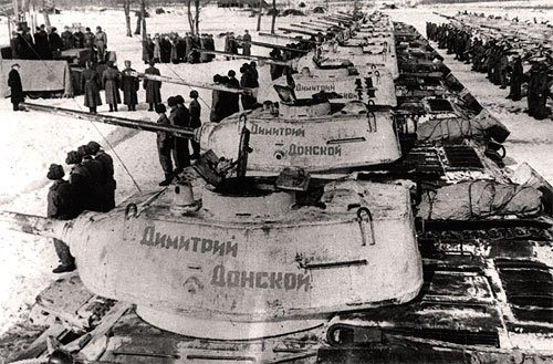 Танковая колонна "Дмитрий Донской"