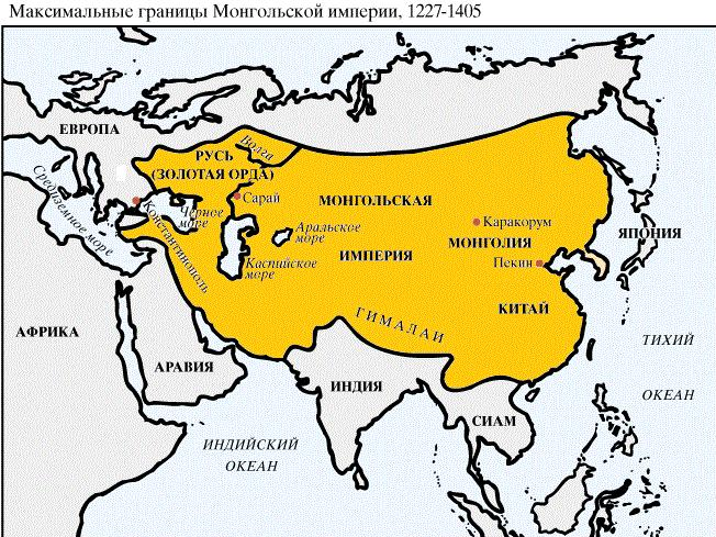 Монголо-татарское вторжение на Русь и установление ордынского владычества —что это, определение и ответ