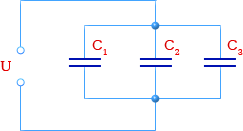 Картинки по запросу "параллельные конденсаторы"