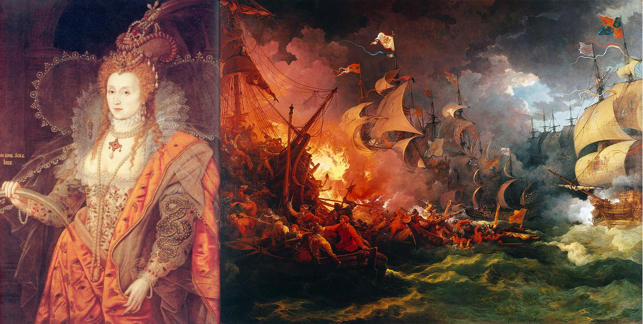 Разгром англией непобедимой армады участники. Картина непобедимая Армада 1590.