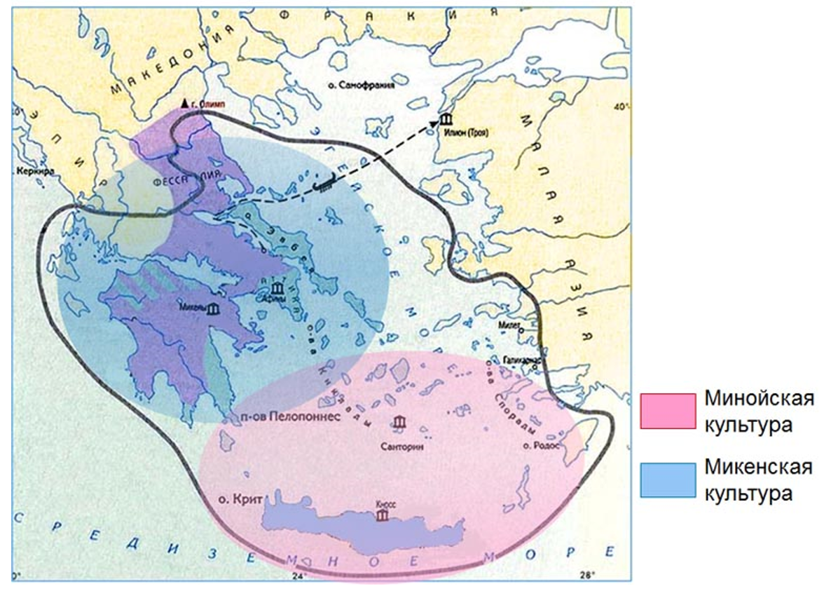 Греция на карте впр 5 класс